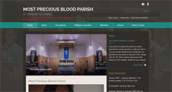 Desktop Screenshot of mpbparish.com